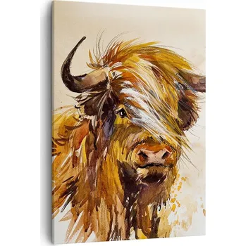 Obraz Obraz na plátně do obýváku ložnice 50x70 zvířata obrazy na zeď canvas