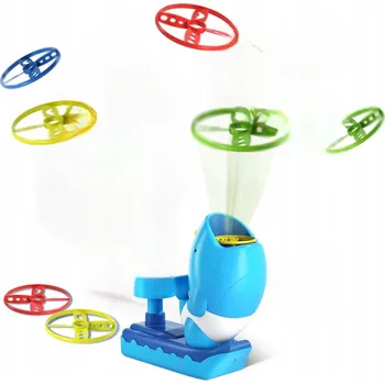 Obraz Hračky s vystřelovačem létajících disků pro děti