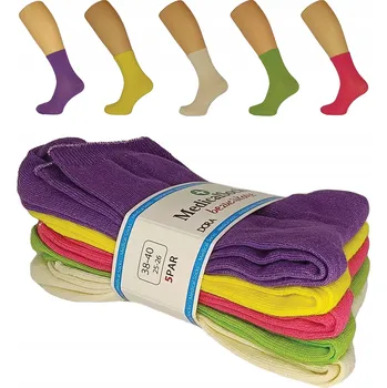 Pánské oblečení 5X LÉKAŘSKÉ PONOŽKY PONOŽKY DÁMSKÉ PONOŽKY 38-40