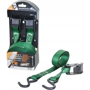 Upínací popruh Popruh s háky 125 kg 5 m / 2,5 cm 2ks TÜV EN12195-2