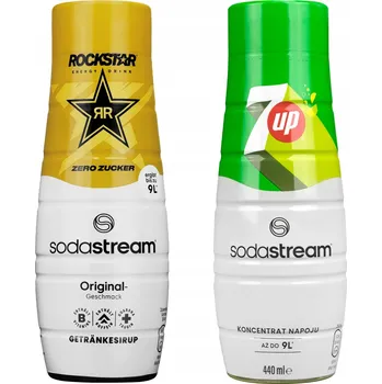 Výrobník sody SIRUP SODASTREAM ROCKSTAR ORIGINAL ZERO COLA BEZ CUKRU