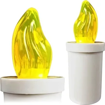 Svíčka LED vklad do hřbitovní svíčky svíčky Cortina 11 cm