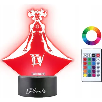 Lampička Plexido vícebarevná Noční lampa