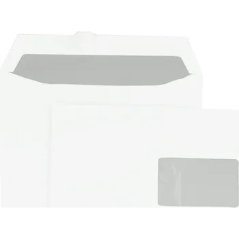 Obálka Obálka s okénkem C4 (229 x 324 mm) bílá 250 ks