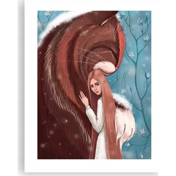 Obraz Obraz plakát na zeď bez rámu 40x50 pohádka foto plakáty do obýváku ložnice