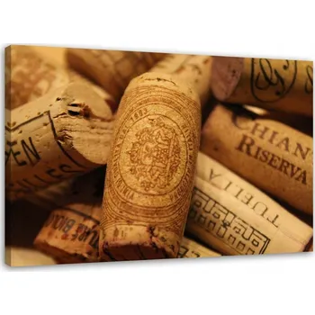 Obraz OBRAZ NA PLÁTNĚ Korek Wína 120x80