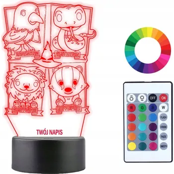 Lampička Plexido vícebarevná Noční lampa