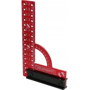 Úhloměr Multifunkční úhelník 150x100mm Milescraft