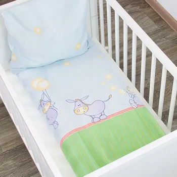 Povlečení Sada povlečení Alvi 80 x 80 cm modrá