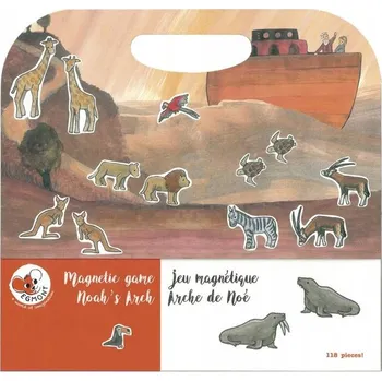 Magnetická kreslící tabulka Egmont Toys: Magnetická skládačka a hra Archa Noemova 630674
