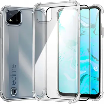 Pouzdro na mobilní telefon Zadní Kryt Hello Case pro realme C11 2021 bezbarvý