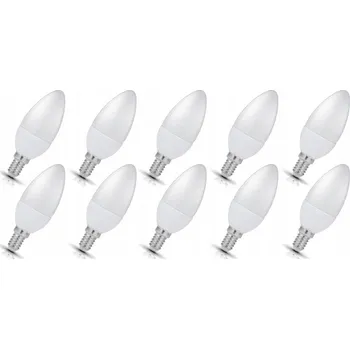 Žárovka LED žárovka svíčková E14 1,5W studená bílá 150lm mléčná