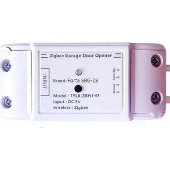 IP kamera Řídicí jednotka garážových vrat TUYA Zigbee RF433MHz, napájení DC 5V