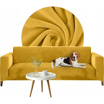 Obraz Potah na pohovku (kanape) MEBLE ODNOWA žlutý