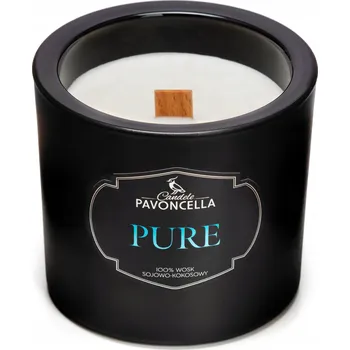 Svíčka Sójová vonná svíčka PURE Pavoncella