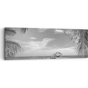 Obraz Obraz na plátně do obýváku ložnice 90x30 krajina foto obrazy na zeď