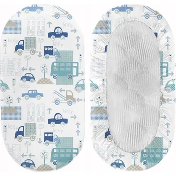 Prostěradlo PROSTĚRADLO DO KORBIČKY KOČÁRKU KOLÉBKY 38x80 cm BAVLNA 100% POLSKÝ VÝROBEK