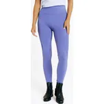 FOUGANZA Dámské jezdecké legíny lehké Fullgrip S MODRÁ