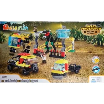 ostatní stavebnice Elefun 8806 Stavebnice Dinosaur World 453 dílů