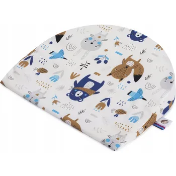 Polštář Bavlněný klínový Polštář do kočárku Korbičky Teddy Bear Bavlna