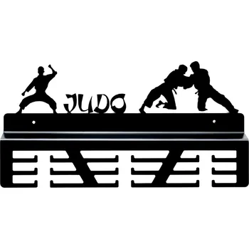 Věšák Kovový věšák na medaile - Judo