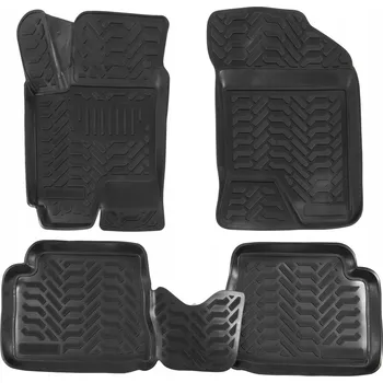 autokoberec Gumové autokoberce J&J Automotive, 4 ks