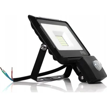 HALOGENOVÝ REFLEKTOR LED FASÁDNÍ LAMPA S POHYBOVÝM A SOUMRAKOVÝM SENZOREM 30W