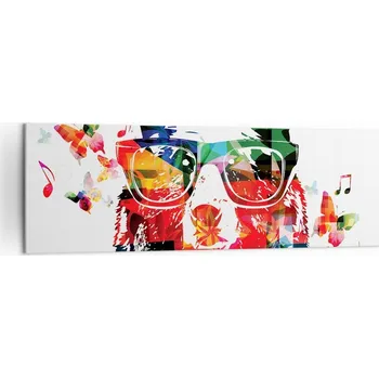 Obraz Velký obraz do obýváku 160x50 abstrakce moderní na plátně obrazy