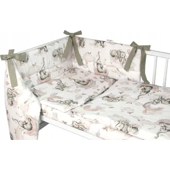 Povlečení Sada povlečení Baby Nellys 90 x 120 cm bílá