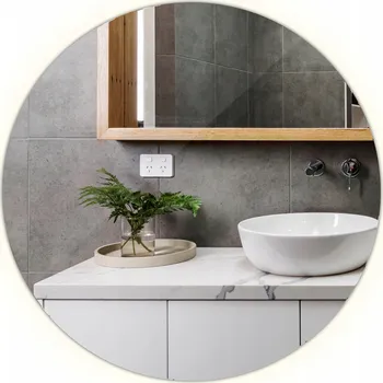 Zrcadlo Koupelnové LED Zrcadlo Glamour Podsvícené