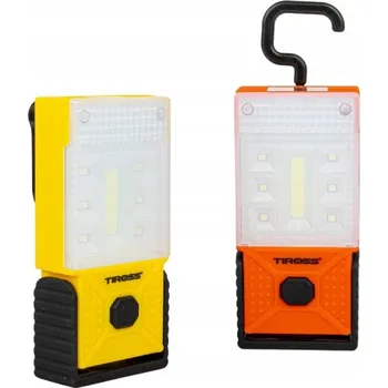 Svítilna VÍCEÚČELOVÁ SVÍTILNA 3W COB LED + 6 SMD LED, 3xAAA TS-1845 TIROSS