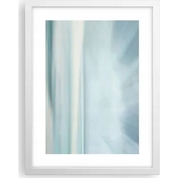 Obraz Obraz plakát v bílém rámu do obýváku 30x40 světlý foto plakát na zeď