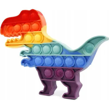 POP IT Midex Push Bubble Pop It Stress Hračka Tyrannosaurus