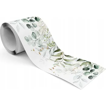 Fototapeta Tapeta samolepicí Muralo Listy eukalyptu 10x300 cm bílá