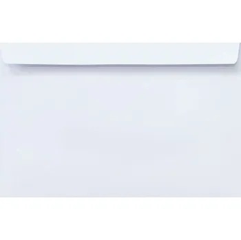 Obálka Ozdobné obálky C6 Olin Ultimate White bílé s potiskem - 25 Ks.