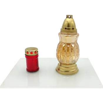 Obraz Skleněný podstavec pod svíčky pískovaný 30x40 cm