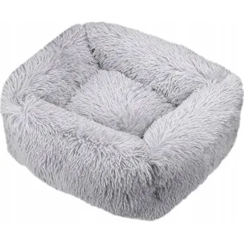 Pelíšek pro psa Pelíšek pro středně velkého psa, šedý, obdélníkový, z polyesteru, velikost M