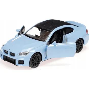 autíčko WELLY BMW M2 G87 MODRÝ 1:34 NOVÝ KOVOVÝ MODEL 43833