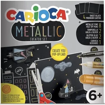 kreativní sada Metalická kreativní sada POP UP creator Carioca-CARIOCA