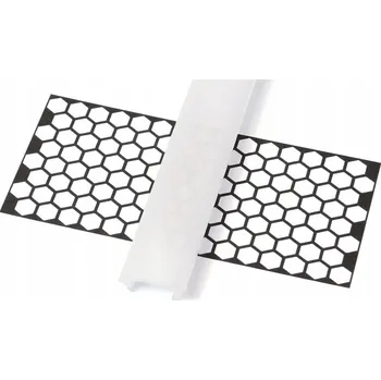 LED osvětlení Difuzor Led Labs pro profil Lumines High průhledný