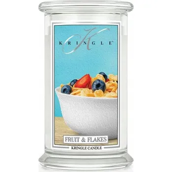 Svíčka Sójová vonná svíčka Fruit & Flakes Kringle Candle 1 ks
