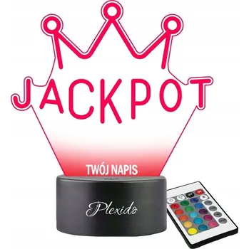 Lampička Plexido vícebarevná Noční lampa