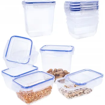 Dóza na potraviny Zestaw pojemników na żywność komplet nádob x5