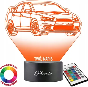 Lampička Plexido vícebarevná Noční lampa