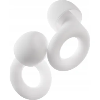 Špunty do uší, protihlukové zátkové chrániče sluchu Loop Quiet Zen White