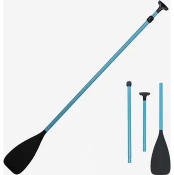 DECATHLON Pádlo na paddleboard 100 3dílné nastavitelné 165–205 cm MODRÁ|ČERNÁ