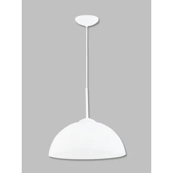 Freja velký závěs 1-bodový - bílý lesk - bílý alabastr