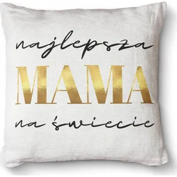 Dekorativní polštářek Dekorativní foto polštář Premium 40x40 - Nejlepší maminka na světě