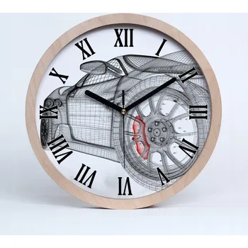 Hodiny Nástěnné hodiny Tulup vícebarevné 20 cm