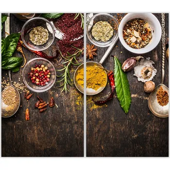 Kuchyňské prkénko Skleněná Ochranná Deska a Krájecí Prkénko | Indukce, Sporák ds-0391